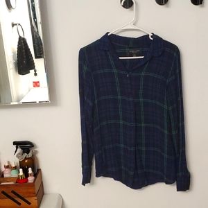 Banana Republic plaid